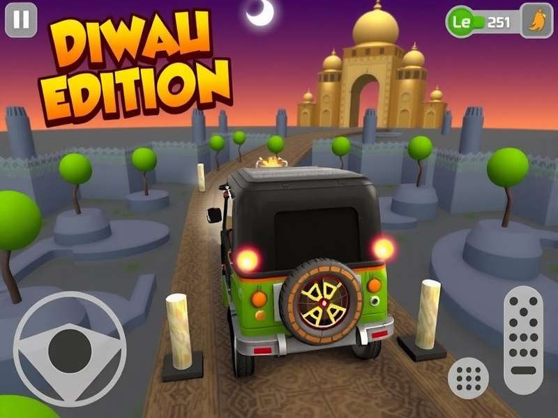 Spicy Tuk Tuk Climb Game Screenshot